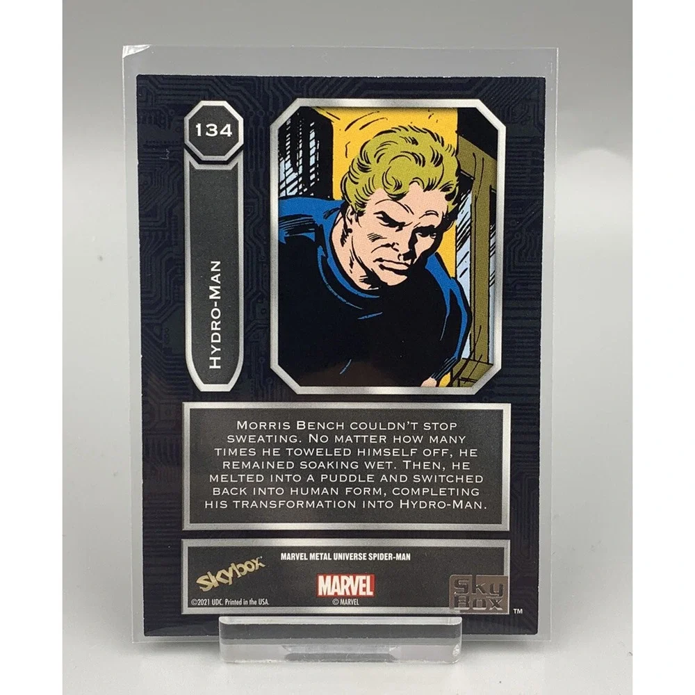 2021‎ UD Skybox Marvel Metal Universe Spider-Man #134 Hydro-Man High Series
